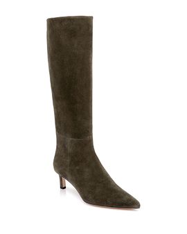 L'agence L'Agence Women's Baxter Pointed Suede Boots