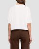 L'AGENCE L'AGENCE Women's Daria Cotton Crop T-Shirt - 3