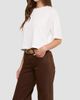 L'AGENCE L'AGENCE Women's Daria Cotton Crop T-Shirt - 5