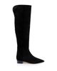 L'agence L'Agence Women's Grand Suede Pointed Toe Boots - 4