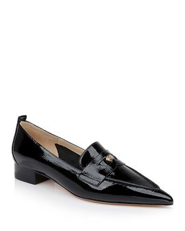 L'agence L'Agence Women's Maelys Pointed Toe Block Heel Shoes
