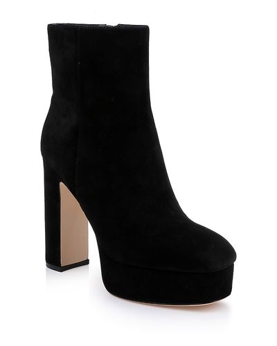 L'agence L'Agence Women's Soho Suede Platform Boots
