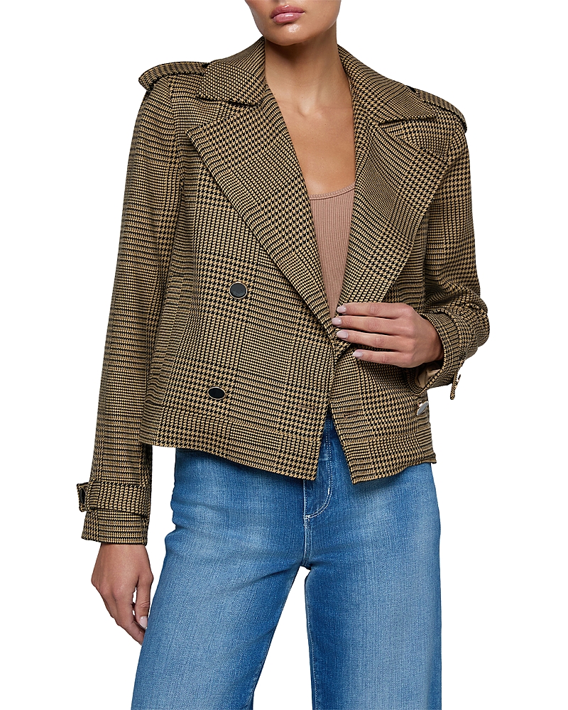 L'agence L'Agence Xoey Cropped Trench Jacket