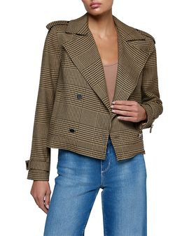 L'agence L'Agence Xoey Cropped Trench Jacket