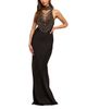L'agence L'Agence Yuan Draped Crystal Maxi Gown - 2