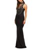 L'agence L'Agence Yuan Draped Crystal Maxi Gown - 4