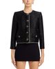 L'agence L'Agence Zell Crystal Trim Jacket - 3