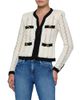 L'agence L'Agence Zephyra Cont Pointelle Cardigan Sweater - 1