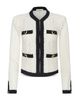 L'agence L'Agence Zephyra Cont Pointelle Cardigan Sweater - 5