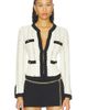 L'AGENCE L'AGENCE Zephyra Pointelle Cardigan - 1