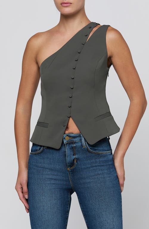 L'AGENCE L'AGENCE Zinnia One Shoulder Vest
