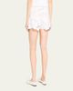 L'Agence Laina Eyelet Mini Shorts - 3