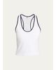 L'AGENCE Martina Racerback Tank Top - 1