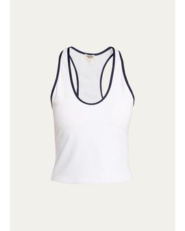 L'AGENCE Martina Racerback Tank Top