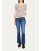 L'AGENCE Petite Selma High-Rise Bootcut Jeans - 2