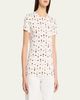 L'Agence Ressi Fitted Crewneck T-Shirt - 4