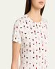 L'Agence Ressi Fitted Crewneck T-Shirt - 5