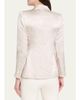 L'AGENCE Sena Double-Breasted Silk Blazer - 3