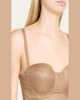 L'Agence Sonya Satin Bralette Bustier Top - 5