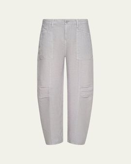 L'Agence The Cody High-Rise Linen Pants