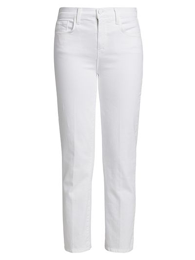 L'AGENCE Women's Alexia High-Rise Crop Cigarette Jeans