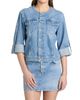 L'AGENCE Women's Anouk Denim Button-Front Jacket - 3