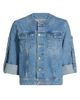 L'AGENCE Women's Anouk Denim Button-Front Jacket - 9