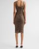 L'AGENCE Women's Anya Shirred Midi Dress - 3