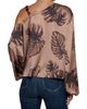 L'AGENCE Women's Asami Printed Chain-Shoulder Satin Blouse - 4