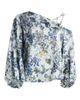 L'AGENCE Women's Asami Printed Chain One-Shoulder Blouse - 1