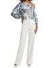 L'AGENCE Women's Asami Printed Chain One-Shoulder Blouse - 2