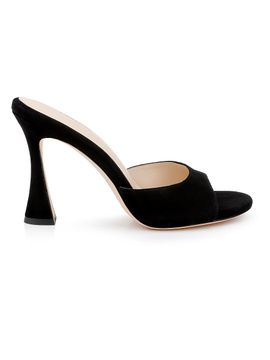 L'AGENCE Women's Avery 95MM Suede Mules