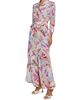 L'AGENCE Women's Cameron Postcard-Print Silk Shirtdress - 3