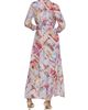 L'AGENCE Women's Cameron Postcard-Print Silk Shirtdress - 4