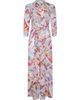 L'AGENCE Women's Cameron Postcard-Print Silk Shirtdress - 5