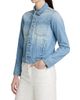 L'AGENCE Women's Celine Slim-Fit Denim Jacket - 4
