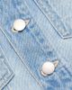 L'AGENCE Women's Celine Slim-Fit Denim Jacket - 7