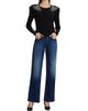 L'AGENCE Women's Cesca Crystal Knit Crewneck Sweater - 2