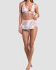 L'AGENCE Women's Colorful Palm Lexi Bikini Top - 2