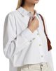 L'AGENCE Women's Cosette Crop High-Low Shirt - 6