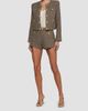 L'AGENCE Women's Dionne Textured Cotton-Blend Shorts - 2