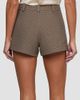 L'AGENCE Women's Dionne Textured Cotton-Blend Shorts - 3