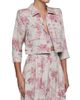 L'AGENCE Women's Eda Toile Linen Crop Jacket - 4