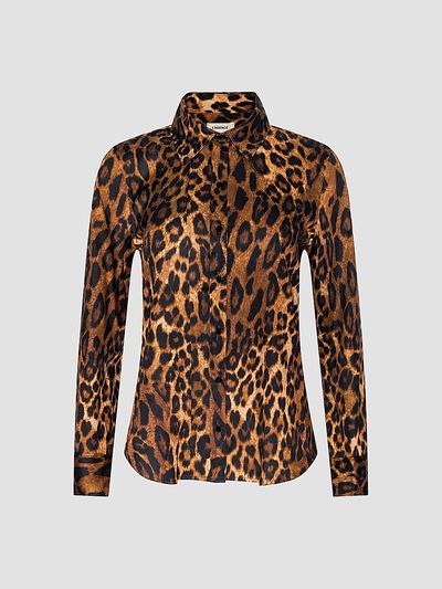 L'AGENCE Women's Ellery Printed Blouse