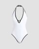 L'AGENCE Women's Fine Line Breana One-Piece Swimsuit - 1