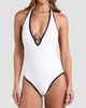 L'AGENCE Women's Fine Line Breana One-Piece Swimsuit - 5