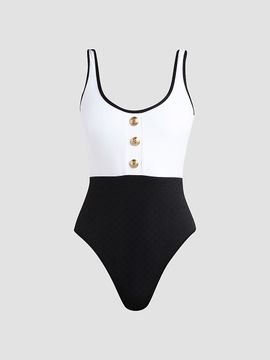 L'AGENCE Women's Fine Line Mila One-Piece Swimsuit