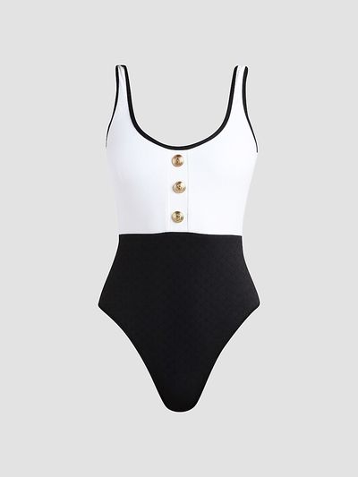L'AGENCE Women's Fine Line Mila One-Piece Swimsuit