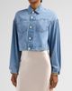 L'AGENCE Women's Gaines Balloon Sleeve Crop Jacket - 4