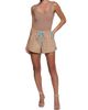 L'AGENCE Women's Grayson Dolphin-Hem Drawstring Shorts - 2